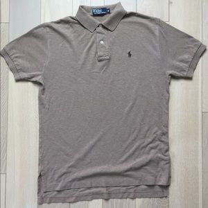 Mens Ralph Lauren Polo Tan Shirt Medium